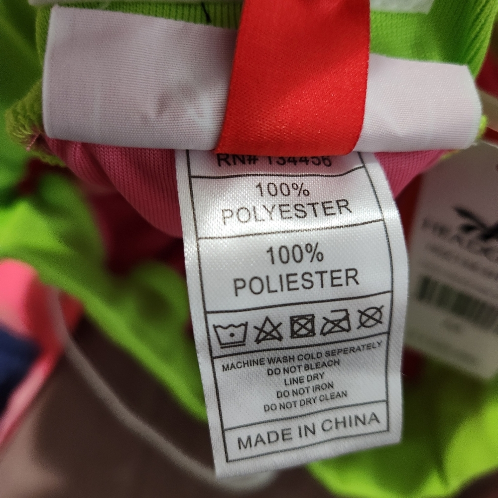 Headgear Fresh Prince Basketball shorts Pink & Green Mens Size M 100% Poly NWT - Picture 5 of 6